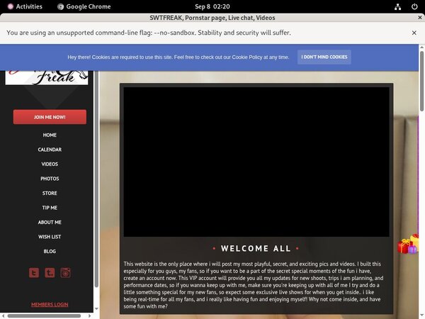 Swtfreakxxx.com Password Blog
