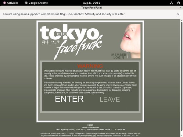 Tokyofacefuck Account Premium