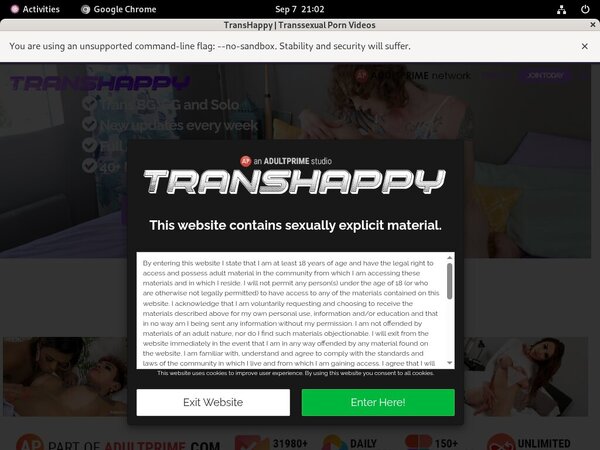 Transhappy.com Passwords 2018