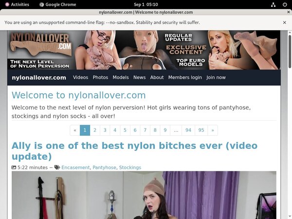 Videos Nylonallover Free