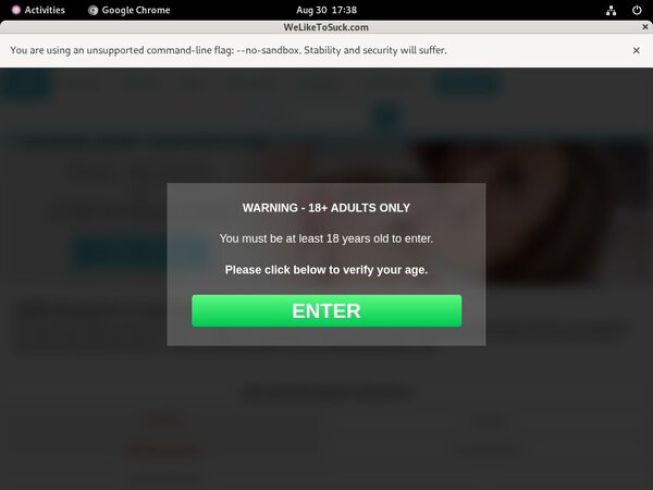 Weliketosuck.com Login Ids