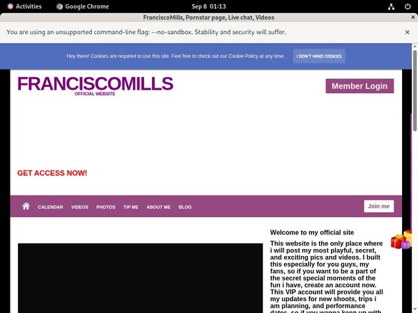 Where To Get Free Franciscomills.modelcentro.com Account