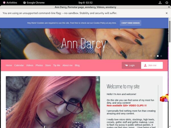 AnnDarcy Porns