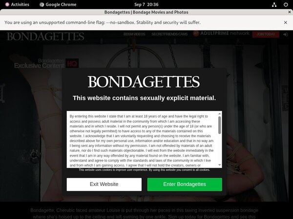 Bondagettes Sex