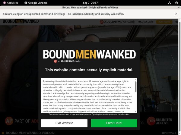 Bound Men Wanked 2019