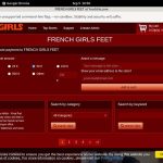 FRENCH GIRLS FEET Renew Password