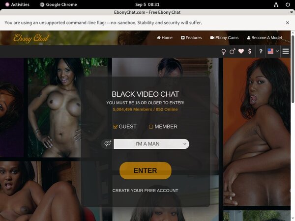 Get Ebonychat Promo Code