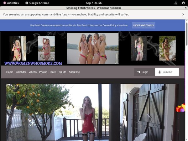WomenWhoSmoke Billing Page