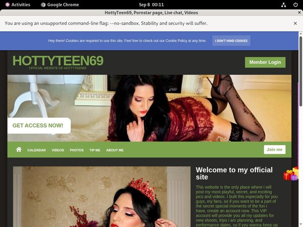 HottyTeen69 With Mastercard