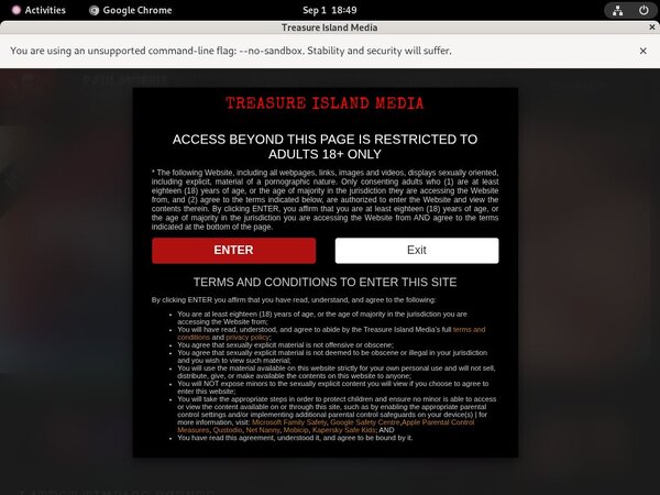 Bruthaload.treasureislandmedia.com New Password