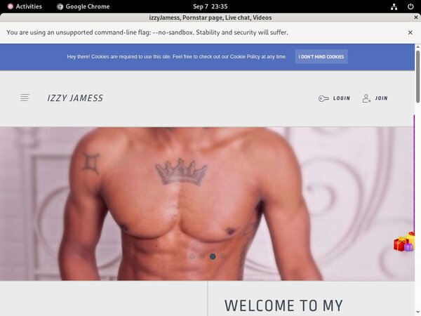 IzzyJamess ???