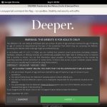 Deeper Signup