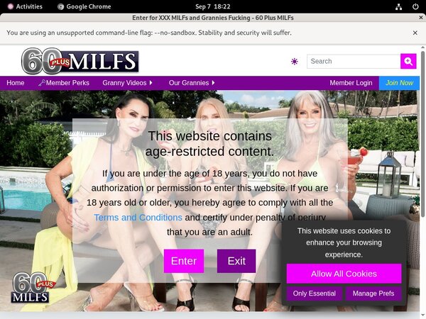Discount Code 60 Plus MILFs