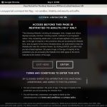Whorecraft VR Sign Up Page
